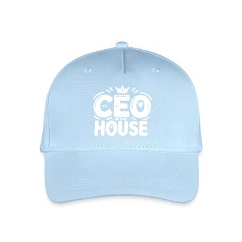 Directeur général de la Maison - Casquette de baseball bio Enfant - bleu clair - Devant
