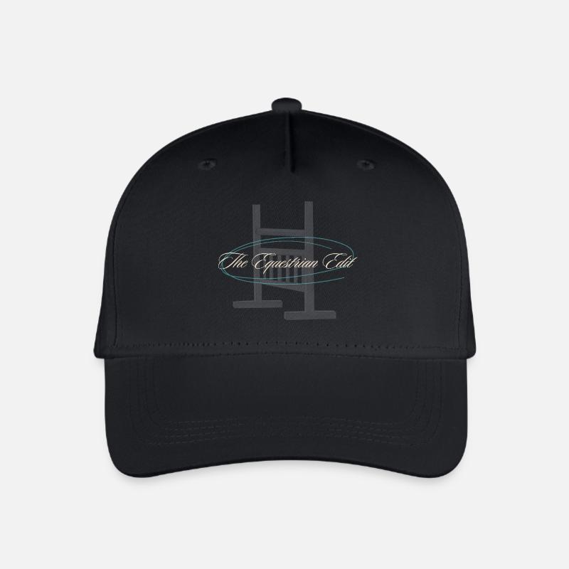Horse Obstacle - Organic Kids’ Baseball Cap - black