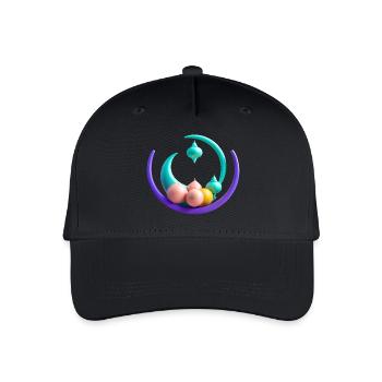 Ramadan Geschenk Eid Mubarak Islam Allah Muslim - Kinder Bio Basecap - Schwarz - Vorne