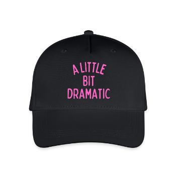 A Little Bit Dramatic - Organic Kids’ Baseball Cap - black - Front