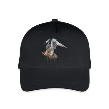 Pelegrino landing - Organic Kids’ Baseball Cap - black - Front