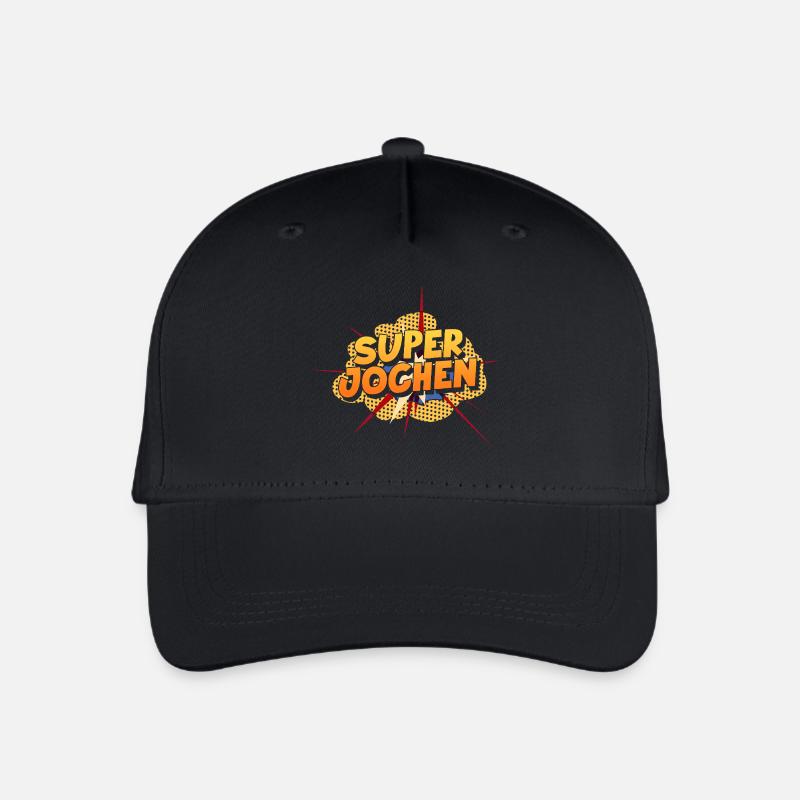 Jochen - Kinder Bio Basecap - Schwarz