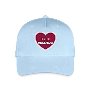 Painter Girl Painter Painter Girl Apprentice - Organic Kids’ Baseball Cap - light blue - Front