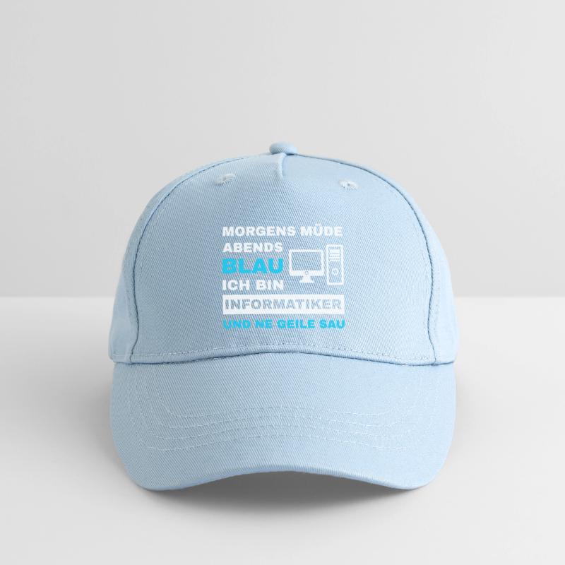 computer scientist programmer admin sayings funny Organic Kids’ Baseball Cap