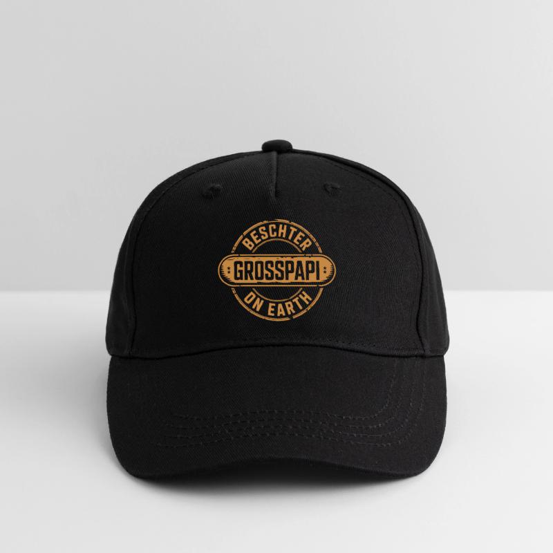 Beschter Grosspapi Dialecte suisse Casquette de baseball bio Enfant