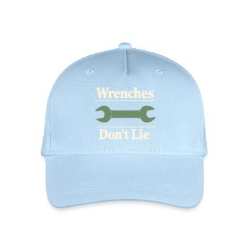 Tractor Mechanic Diesel Repair Tech - Organic Kids’ Baseball Cap - light blue - Front