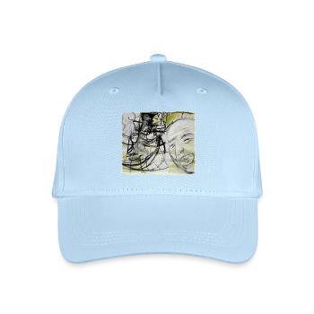An old man remembers - Organic Kids’ Baseball Cap - light blue - Front