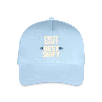 Bierliga-hockey Lustige Hockeyspieler Team Humor - Kinder Bio Basecap - Hellblau - Vorne