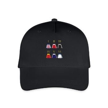 blanchisserie de Rocky - Casquette de baseball bio Enfant - noir - Devant