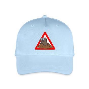 Maulwurf - Kinder Bio Basecap - Hellblau - Vorne