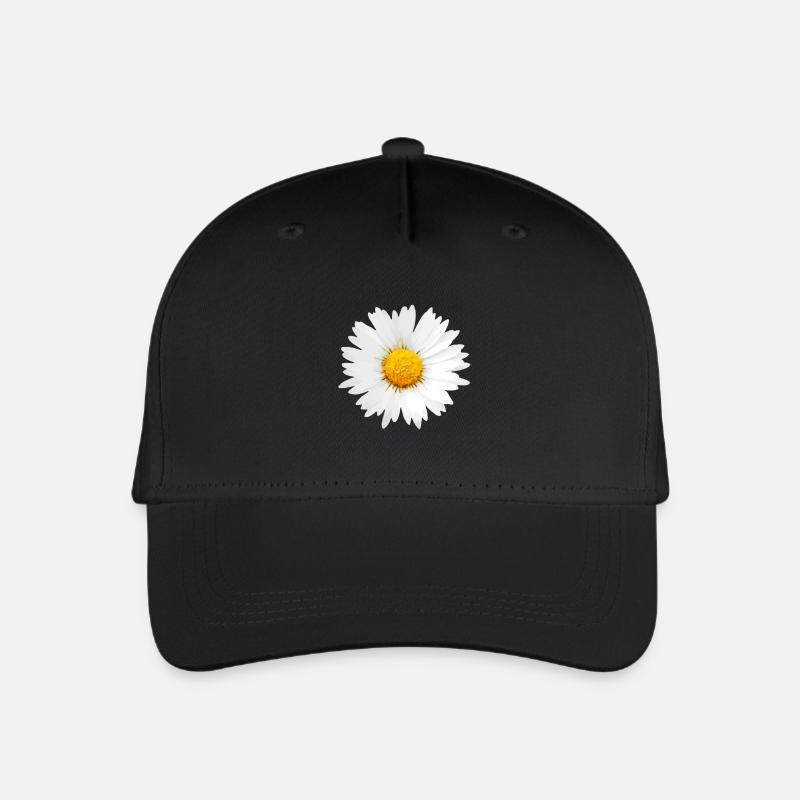 daisy - Organic Kids’ Baseball Cap - black