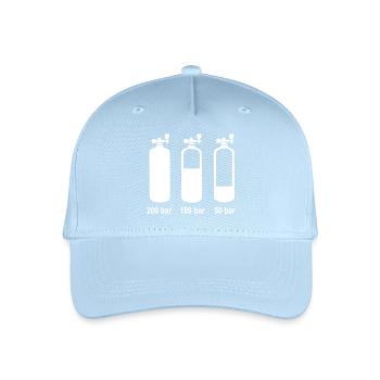 diving - Organic Kids’ Baseball Cap - light blue - Front