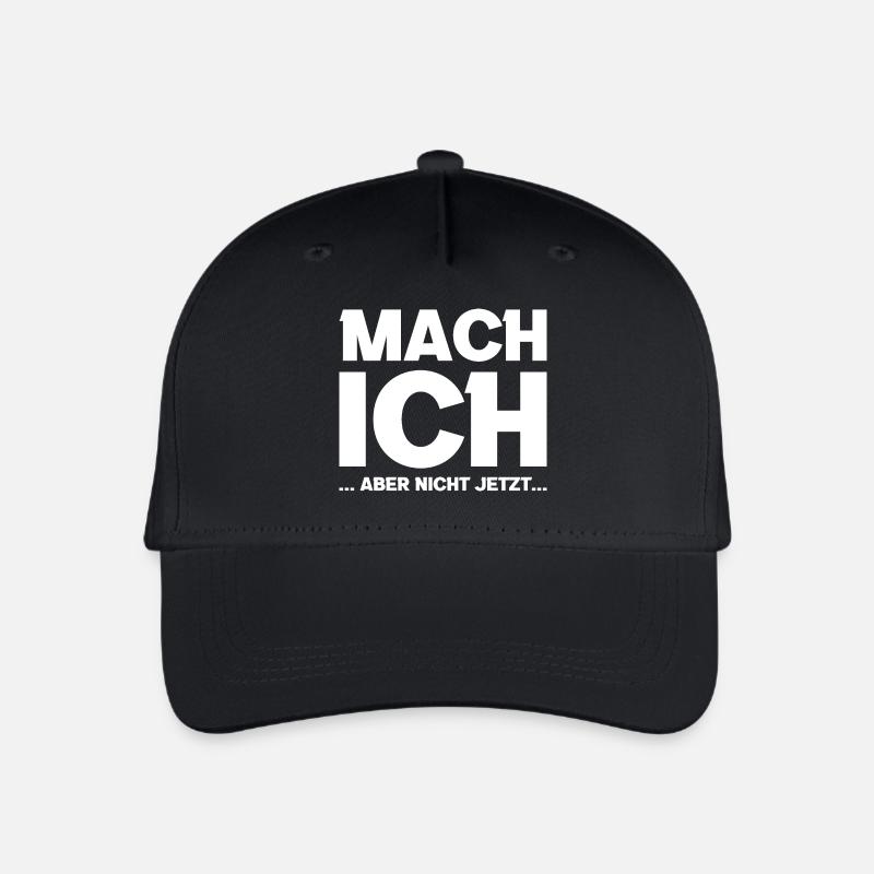 BUT I DON'T DO IT NOW - Organic Kids’ Baseball Cap - black