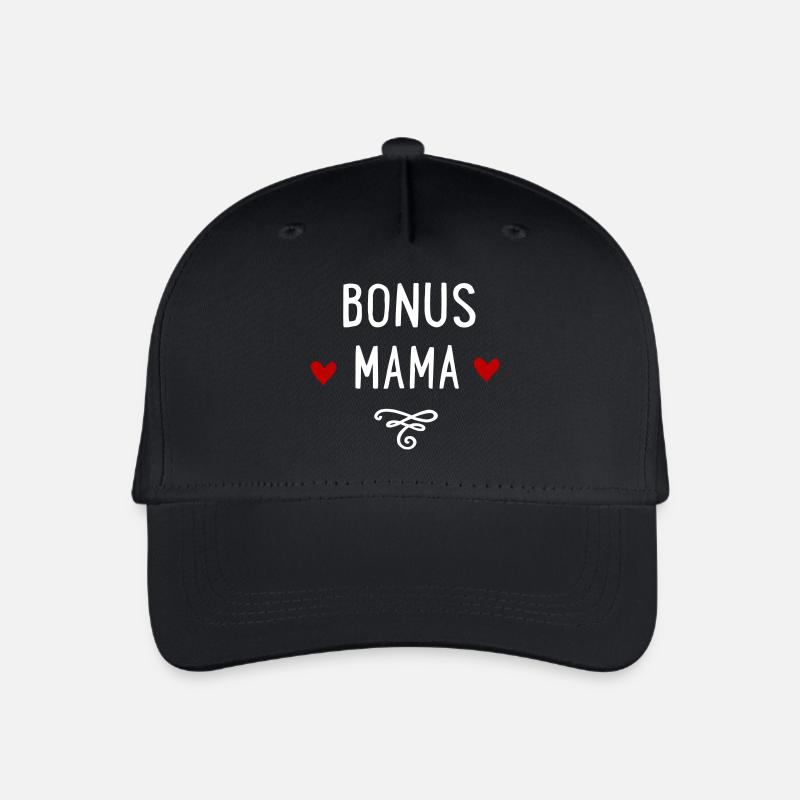 Bonus Mama - Kinder Bio Basecap - Schwarz