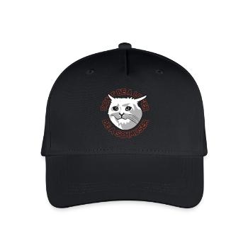 Schmuserkadser Club - Kinder Bio Basecap - Schwarz - Vorne