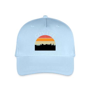 City Life - City Lovers T-Shirt - Organic Kids’ Baseball Cap - light blue - Front