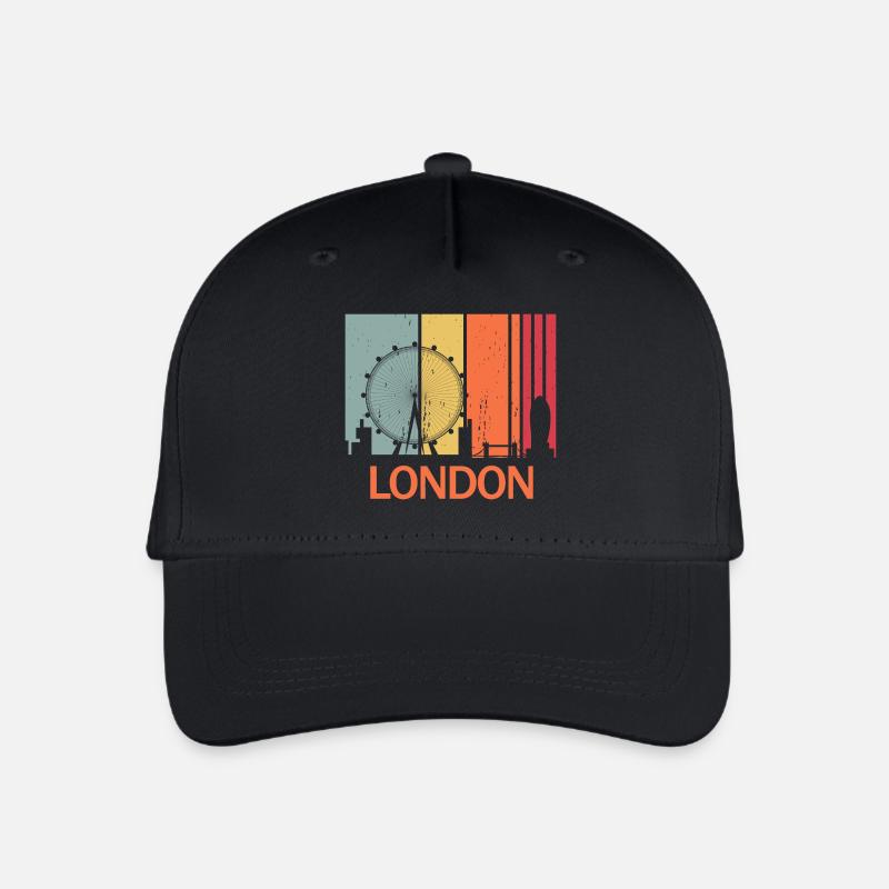 London - Kinder Bio Basecap - Schwarz