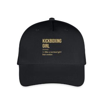 Kickboxing - Organic Kids’ Baseball Cap - black - Front