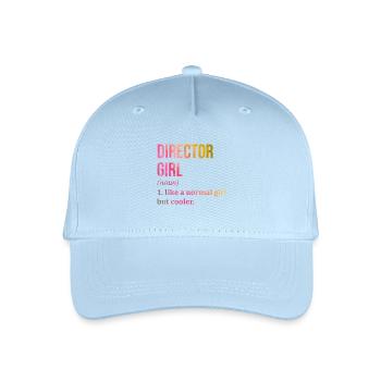 directeur - Casquette de baseball bio Enfant - bleu clair - Devant
