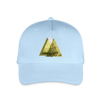 Mountains climber - Organic Kids’ Baseball Cap - light blue - Front