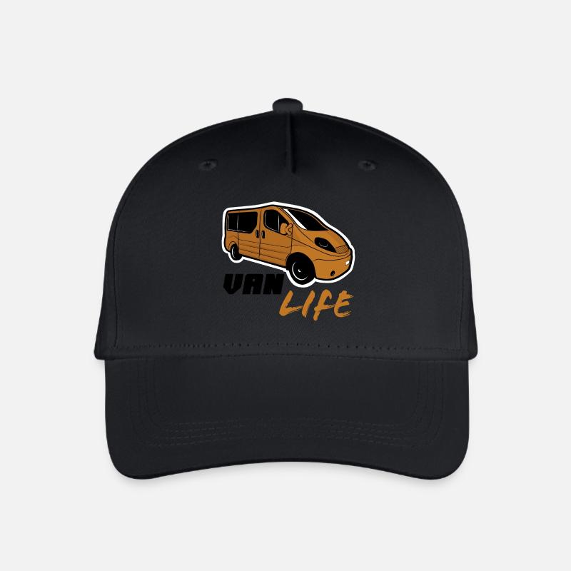 Van life - Casquette de baseball bio Enfant - noir