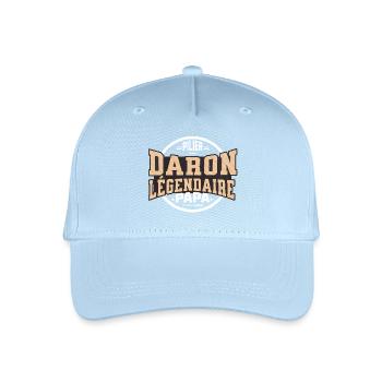 "Legendärer Daron: Säule der Familie" - Kinder Bio Basecap - Hellblau - Vorne