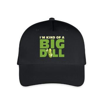 I'm Kind Of A Big Dill Pickle Vegan Cucumber - Kinder Bio Basecap - Schwarz - Vorne