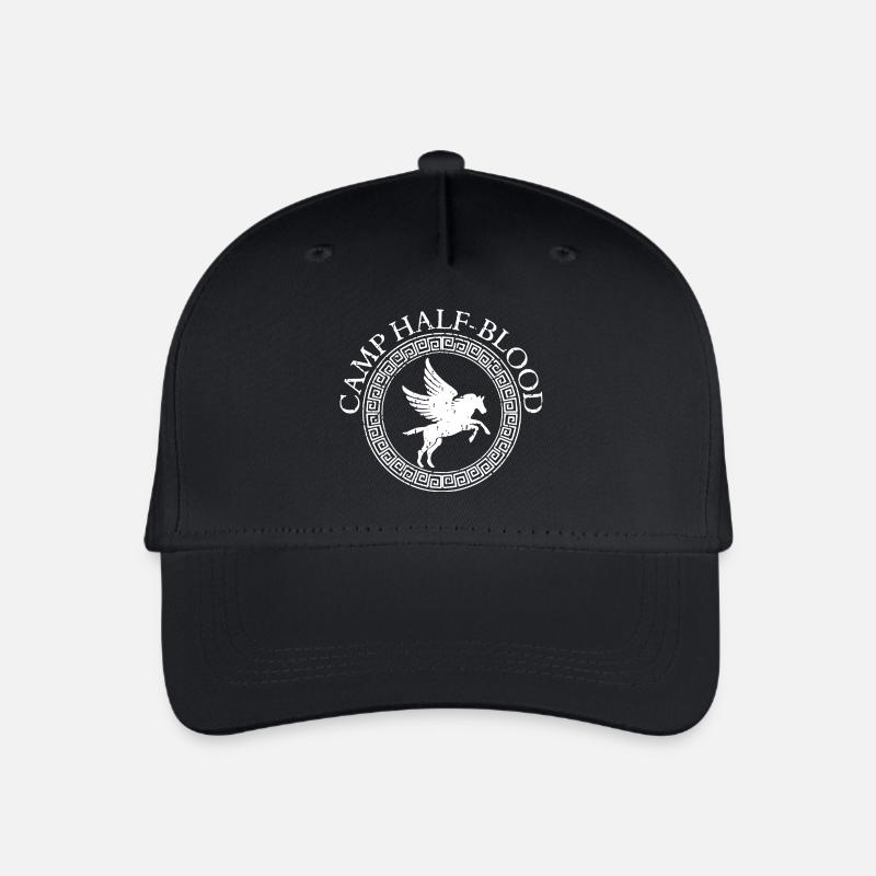 Camp Halbblut Vintage - Kinder Bio Basecap - Schwarz