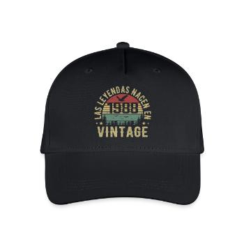 Las leyendas nacen 1988 Regalo de Cumpleaños 1988 - Organic Kids’ Baseball Cap - black - Front