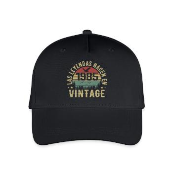 Las leyendas nacen 1985 Regalo de Cumpleaños 1985 - Organic Kids’ Baseball Cap - black - Front