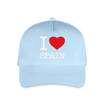 I LOVE SPAIN - Kinder Bio Basecap - Hellblau - Vorne
