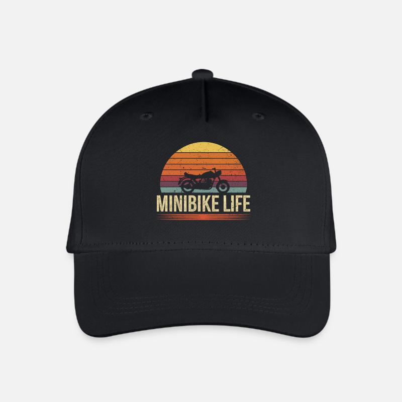 Small bikes, big passion - Organic Kids’ Baseball Cap - black