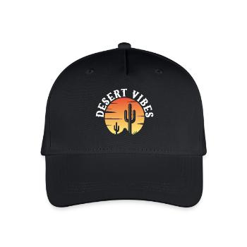 Desert Vibes - Organic Kids’ Baseball Cap - black - Front