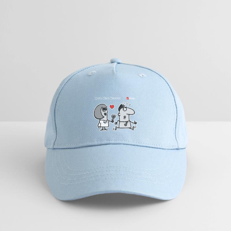 Liebe oder Flucht – Unkonventioneller Humor (Dark Version) Kinder Bio Basecap