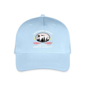 Iwishabish woods - Organic Kids’ Baseball Cap - light blue - Front