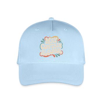 Peut contenir de l’alcool Alkohol Mallorca Saufen JGA - Casquette de baseball bio Enfant - bleu clair - Devant
