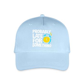 ProkrastinationFaul Faulheit Faulenzer - Kinder Bio Basecap - Hellblau - Vorne
