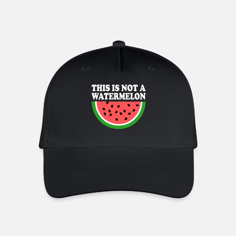 THIS IS NOT A WATERMELON - Kinder Bio Basecap - Schwarz