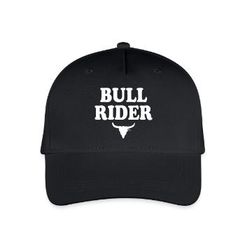 Bull rider - Organic Kids’ Baseball Cap - black - Front
