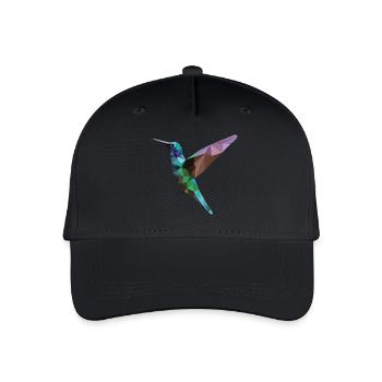 Colibri coloré - Casquette de baseball bio Enfant - noir - Devant