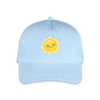 Sun - Sunbeams Sunlight Summer Fun - Organic Kids’ Baseball Cap - light blue - Front