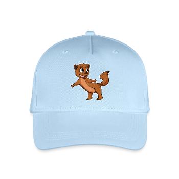Wiesel Marder - Kinder Bio Basecap - Hellblau - Vorne