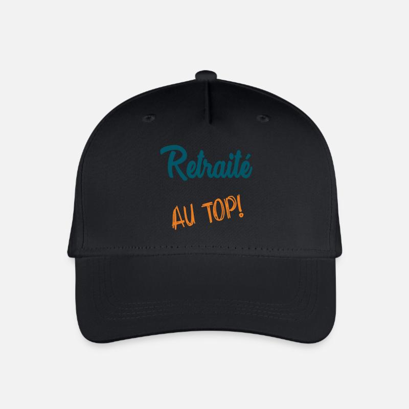 RUHESTAND. RUHESTAND. PENSIONIERT. SENIOR. OMA. OPA - Kinder Bio Basecap - Schwarz