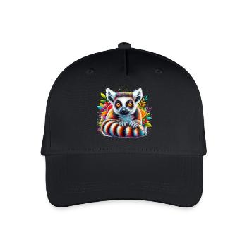 Lemur - Organic Kids’ Baseball Cap - black - Front
