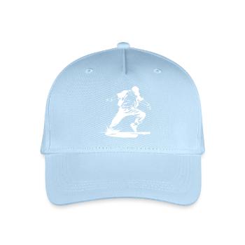 B-Boy Sketch - Organic Kids’ Baseball Cap - light blue - Front