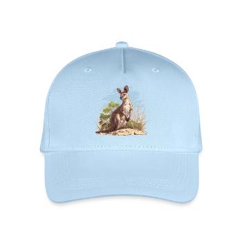 Wallabies Wallaby - Casquette de baseball bio Enfant - bleu clair - Devant