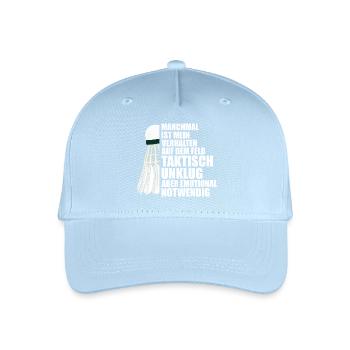 Comportement des joueurs de badminton - Casquette de baseball bio Enfant - bleu clair - Devant