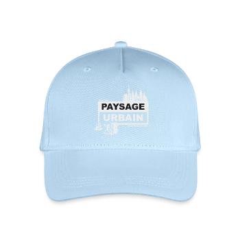 Stadtbild - französisch - ready when you are - Kinder Bio Basecap - Hellblau - Vorne