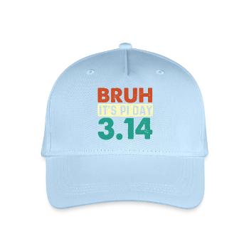 Mec, c’est le meme du Jour 3.14 des maths - Casquette de baseball bio Enfant - bleu clair - Devant