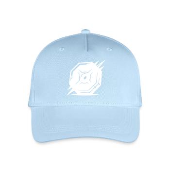 Weights Symbol - Organic Kids’ Baseball Cap - light blue - Front